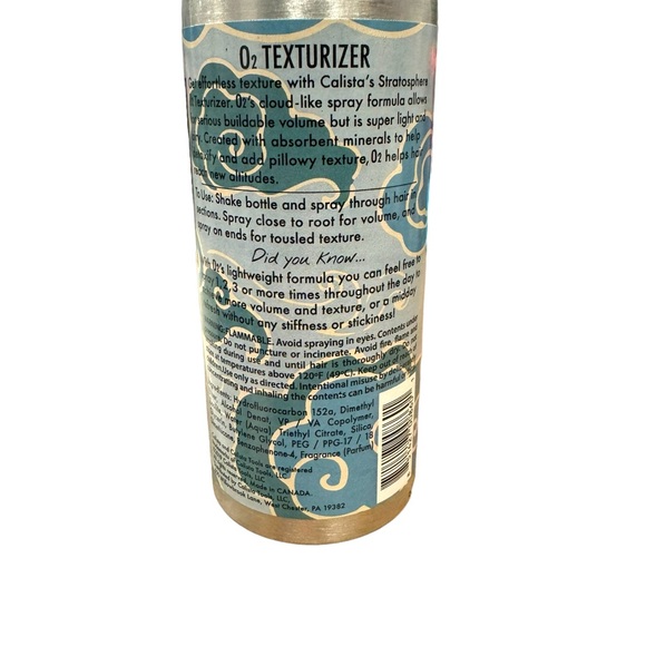 Calista Stratosphere 02 Texturizer For Hair 5.3 oz. - Picture 3 of 4